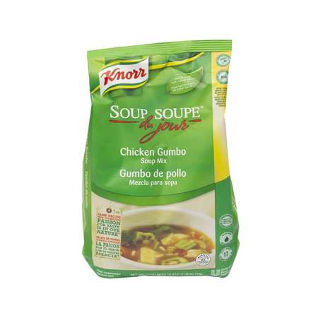 Knorr Soup Du Jour Chicken Gumbo Mix 16.9 oz., PK4 -  84124301